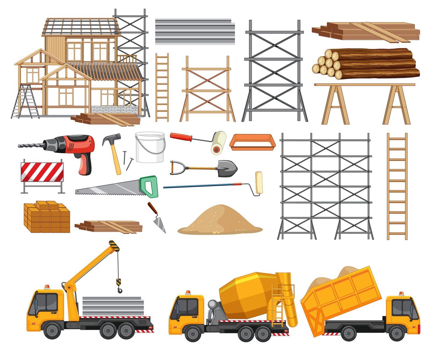 scaffolding materials